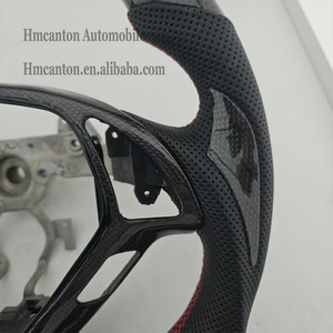 พวงมาลัยคาร์บอนลายรังผึ้งคุณภาพสูงสำหรับรถยนต์อินฟินิตี้ G27 G37 - Product Image 3