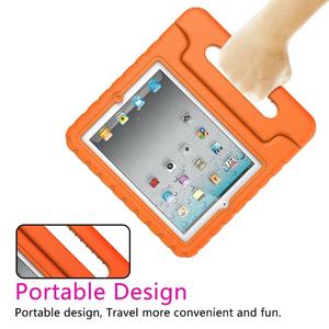 เคสแท็บเล็ต HGD สำหรับ iPad 2/3/4 Gen (9.7 นิ้ว) สำหรับเด็ก ทำจากวัสดุ EVA พร้อมขาตั้งแบบปรับได้  วัสดุโฟมยาง EVA กันกระแทก พร้อมหูหิ้วสำหรับเด็ก - Product Image 5