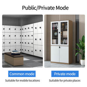 Mini Electronic 4-Digit Code <span class=keywords><strong>Cam</strong></span> <span class=keywords><strong>Lock</strong></span> para Gym Locker aço inoxidável e porta de vidro - Product Image 3