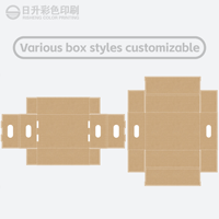 Boîte en carton ondulé robuste sur mesure, recyclable, pour la protection des expéditions, emballage extérieur industriel, emballage en carton ondulé sur mesure