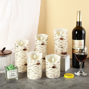 Bougies <span class=keywords><strong>LED</strong></span> en cire véritable avec télécommande et minuterie, bougies votives et piliers en plastique pour la décoration intérieure, pour Halloween, Noël, Diwali, anniversaires et autres occasions - Product Image 6