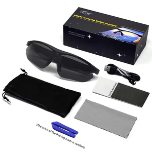 Lunettes de soleil intelligentes QY-Pro3 avec musique Bluetooth, appels téléphoniques HD, photographie à distance, protection UV, contrôle tactile, pour sports de plein air et cyclisme - Product Image 2