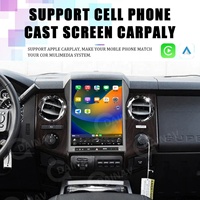 Radio para Auto de 13 Pulgadas para Ford F250 F350 2013-2016, Android 12, Pantalla Vertical, Multimedia, GPS, Navegación, Estéreo