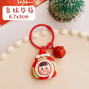 Llavero de Dibujos Animados Duo Mei, Accesorio de Campana para Mochila Infantil de Navidad, Pequeño Regalo de Plástico para Estudiantes - Product Image 6
