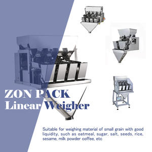 2 सिर रैखिक तुला स्वत: कॉफी बीन्स पागल बीज वजन तराजू के लिए पैकिंग मशीन - Product Image 6