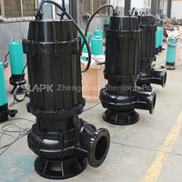 Pompe submersible à faible débit personnalisée 1500W 2000w 2200w 3000w 4000w Pompes primaires pour eau sale de puisard pour égout