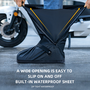 Vendita calda <span class=keywords><strong>stivali</strong></span> <span class=keywords><strong>da</strong></span> <span class=keywords><strong>pioggia</strong></span> In PVC per le donne traspirante leggero riutilizzabile strato impermeabile incorporato per la <span class=keywords><strong>pioggia</strong></span> invernale Anti-scivoloso - Product Image 6