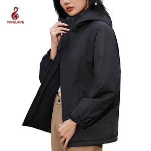 Chaqueta impermeable <span class=keywords><strong>de</strong></span> montaña para hombre y mujer, abrigo con capucha a prueba <span class=keywords><strong>de</strong></span> viento para exteriores, chaquetas informales para parejas, montar, correr, senderismo - Product Image 3