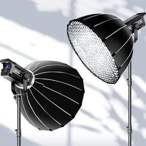 Fotografia LED Light Professional Video Studio Light com suporte 2.8M 90 centímetros Softbox Soft Box Lighting Kit
