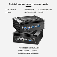 Mini PC Industrial de 12.ª Generación con Procesador Core I3/I5/I7, Refrigeración Eficiente por Ventilador, PCB de 10 Capas, LAN Dual, 8 GPIO, TPM2.0, Amplio Rango de Temperatura 24/7, PLC, HMI, SCADA
