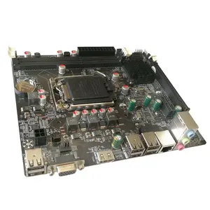 ICOOLAX支持酷睿I7 I5 I3奔腾赛扬处理器LGA1155 H61主板