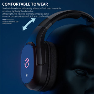 Casque de jeu 2.G & Gaming pour utilisation en jeu, sans fil et filaire - Product Image 3