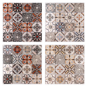 <span class=keywords><strong>Mosaico</strong></span> di vetro del modello del fiore marocchino di stampa a getto d'inchiostro di arte antica <span class=keywords><strong>per</strong></span> il backsplasgh della cucina - Product Image 1