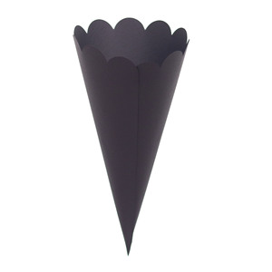 White Hollow Out Paper Confetti Cones Flower <b>Bouquet</b> Petals <b>Boxes</b> Candy Holder DIY Confetti Toss Cones Party Favors - Product Image 4