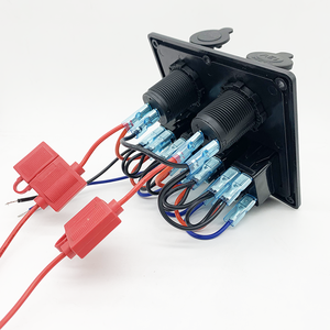 Caja de Control de Interruptores Basculantes Eléctricos Plegables de 12V y 4 Canales, Personalizada de Fábrica AGE, para Automóviles y Vehículos Recreativos (Negro) - Product Image 4