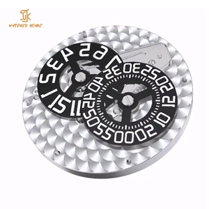Nhảy giờ phong trào bất thường cơ chế cơ khí mô hình thiết kế phức tạp sửa đổi cho tự động Miyota 8215 xem phong trào - Product Image 3