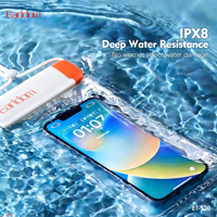 EARLDOM - Bolsa Impermeable para Teléfono Móvil, Funda Sumergible para Natación y Buceo, para iPhone 15 Pro Max, Samsung S24
