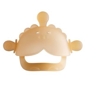 Anneau de dentition apaisant en silicone souple de qualité alimentaire sans BPA, en forme de petit lion, pour bébés unisexes dès 3 mois - Product Image 5