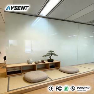 Cloisons de séparation en verre pour bureau, murs de séparation en verre épais pour salon, cloisons pliantes en verre insonorisées - Product Image 3
