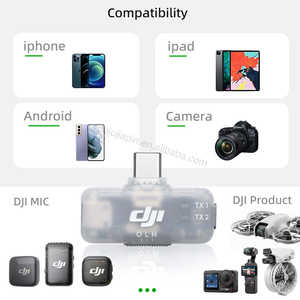 Receptor Móvil <span class=keywords><strong>DJI</strong></span> Mic Series, 10 Horas de Funcionamiento, Micrófono Inalámbrico, Transmisión de Audio, Grabación, Receptor Móvil <span class=keywords><strong>DJI</strong></span> <span class=keywords><strong>Mini</strong></span> - Product Image 5