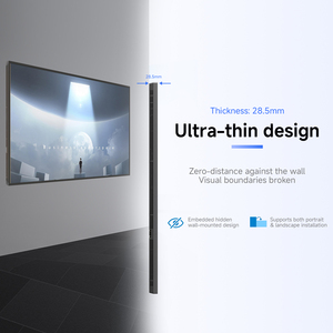 Pantalla de Señalización Digital SINGFOR de 55 Pulgadas Ultrafina de 28.5 mm con Bisel Estrecho de 11.5 mm, Pantalla Publicitaria con WiFi y Android para Escaparates - Product Image 1