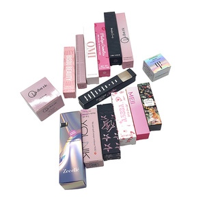Coffret cadeau de gloss à lèvres de luxe de haute qualité avec logo personnalisé imprimé, emballages pour rouges à lèvres - Product Image 1