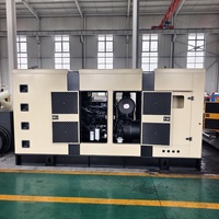 Générateur diesel triphasé silencieux 375 kVA 300 kW 50 Hz à faible bruit pour moteur, ATS 1800 tr/min, alimentation de secours pour centre de données