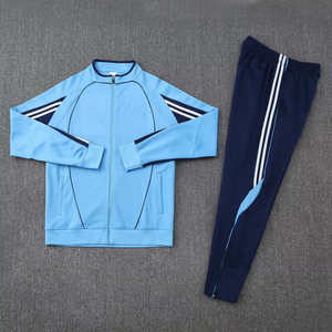 Chaqueta de manga larga para entrenamiento al aire libre de fábrica, chándal deportivo de alta calidad, chaqueta de fútbol para hombre, chándal de fútbol personalizado para hombre - Product Image 6