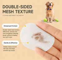 Lingettes pour taches de larmes d'animaux, soin doux des yeux, élimine les taches de larmes, effet rafraîchissant, écologiques, logo personnalisé, vente en gros, marque privée
