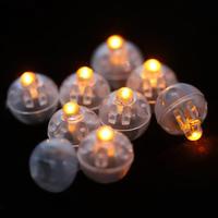 Runde Form Mini LED Lichter Luftballons Papier laternen Lichter blinkende Kugel lampen für Weihnachten Hochzeits feier Dekorationen