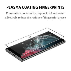 Protection d'écran en verre trempé 2.5D 9H pour <span class=keywords><strong>Samsung</strong></span> Galaxy <span class=keywords><strong>Ultra</strong></span> <span class=keywords><strong>S22</strong></span> S23 avec colle sur les bords - Product Image 4