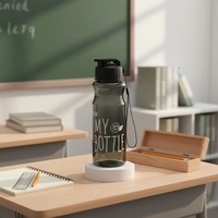 Gobelet en PET grande capacité JUNVOY pour thé au lait, café et eau - Anti-fuite, portable, design moderne et minimaliste