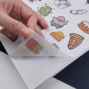 ورق قابل للذوبان في الماء متوافق مع مثبت لدعم الحروف حجم A4 أوراق تختفي للتطريز - Product Image 1