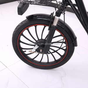 Bicicletta <span class=keywords><strong>Elettrica</strong></span> Leggera a Due Posti con Cestino di Grande Capacità, Ideale <span class=keywords><strong>per</strong></span> Brevi Spostamenti e con Lunga Durata della Batteria - Product Image 6