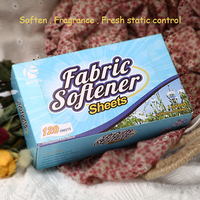 Produk Baru Pemasok Pabrik Tablet Pengering Kain Pelembut Lembaran Pengering Kondisioner Sachet Lavender