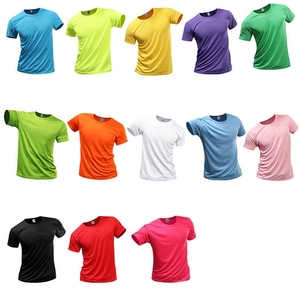 Camiseta Deportiva de Manga Corta para Hombre, de Malla con Impresión Digital de Poliéster, de Secado Rápido, para Maratón, Gimnasio, Carreras - Product Image 1