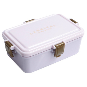 Carnival Plastic <b>Lunch</b> <b>Box</b> Rectangle Single Layer Microwave Safe For Children - Product Image 2
