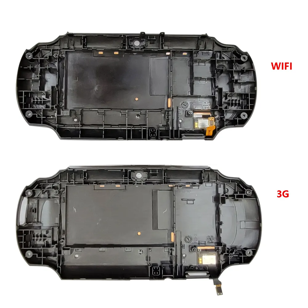 HONSON Repair Parts Replacement Housing Back Shell Case for Vita Console with s ony logo orignal