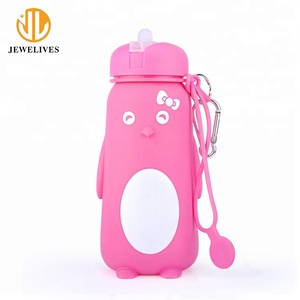 Bouteille d'eau en forme de pingouin, pour enfants, joli <span class=keywords><strong>bijou</strong></span> personnalisé, 1 pièce - Product Image 3