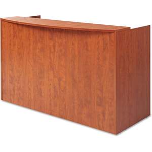 Bureau d'accueil Alera Valencia Series 71w X 35 1/2d X 42 1/2h Cerisier pour Hôtels et Restaurants avec Éclairage LED en MDF et Marbre - Product Image 3
