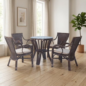New AmazWicker Set <b>Dining</b> Set Modern Sofa Set for a Sleek, Stylish, and Comfortable Minimalist for <b>dining</b> room Design - Product Image 5