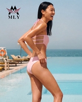 MLY Zwempak Dames Sexy Driehoek Bikini Meerdere Kleuren Mix & Match met Bikini Bandjes Jongens Zwempak