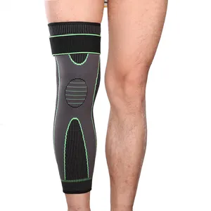 Fabrika doğrudan satış bacak sıkıştırma manşonu uzun dizlik bacak kol desteği