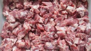 상업용 생뼈 스트립 및 큐브 절단기 양고기 갈비 절단기 - Product Image 6