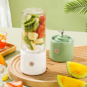 Cup Fruit <b>Mixer</b> Mini <b>USB</b> Rechargeable Home Blender <b>Mixer</b> Kitchen Plastic Electric Juicer Portable Blender Wireless Juicer Bottle - Product Image 1
