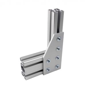 15 श्रृंखला 6 छेद 90 डिग्री प्रोफ़ाइल जोड़ने वाली प्लेट फ्लैट जॉनिंग प्लेट सीएनसी मशीन 3 डी प्रिंटर #6424 - Product Image 4