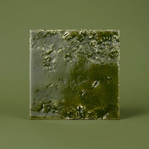 Piastrella Verde Bahia-13 13x13 Cm Spessore 9 Mm Lucida con Bordi Irregolari - Product Image 1