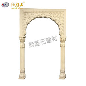 กรอบหน้าต่างหินเมจิกใหม่ GRC สำหรับทางเข้าอาคาร ใช้ภายนอกอาคาร - Product Image 4