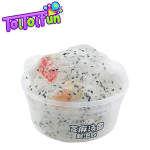 Ensemble de slime en forme de gâteau de riz végétalien pour enfants, jouet éducatif pour la créativité, l'imagination et le soulagement du stress pour garçons et filles - Product Image 1