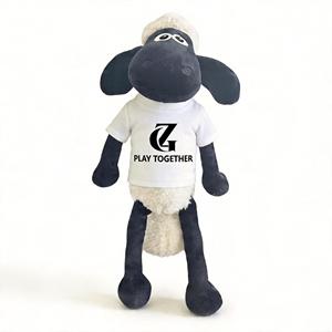 Adorabile Cuscino Peluche a Forma di Agnello Nero, Personalizzabile con Logo, Regalo Promozionale, Vendita all'Ingrosso - Product Image 5